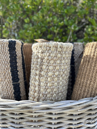 Jute Doormat | Waffle Weave Natural & Ivory
