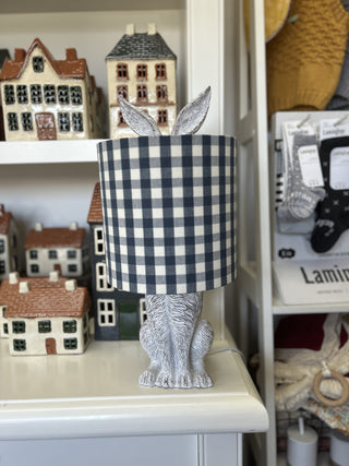 Hiding Bunny Lamp with Shade