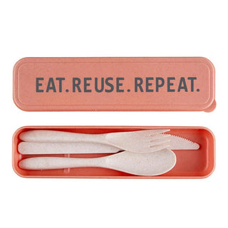 Re-Usable Cutlery Set | Eat. Reuse. Repeat.