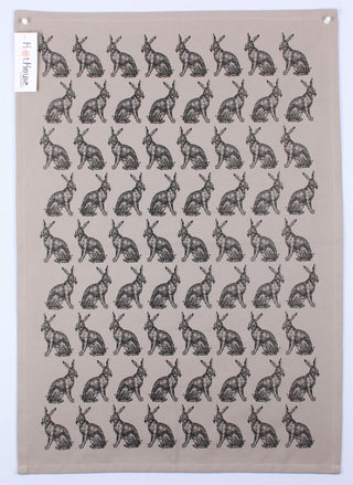 Hare Tea Towel