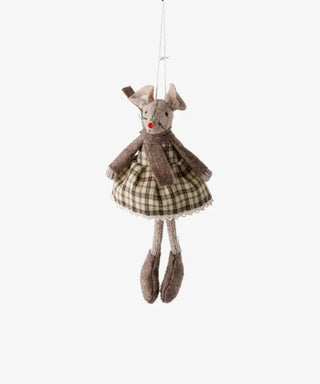 Brown Hilary Mouse | Hanging
