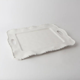 Melamine Pearl Handle Tray 50cm
