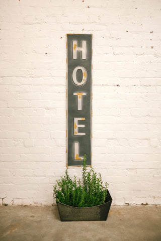 Large Wall Sign | Hotel