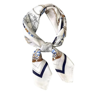 Carter | Blue Nautical Scarf