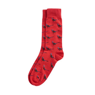 Barbour Mavin Socks Large | Red Pheasant
