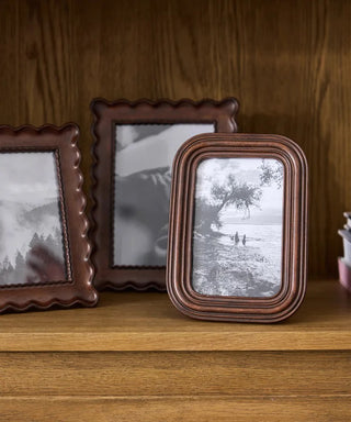 Chestnut Ribbed Photoframe | 4x6