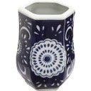 Blue & White Bathroom Accessory | Holder