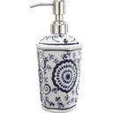 Blue & White Bathroom Accessory | Soap Dispenser