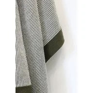 Dunedin Throw | Olive & Ivory