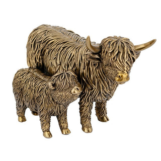 Highland Cow & Calf