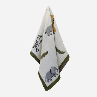 Animal Playtime Cotton Baby Blanket