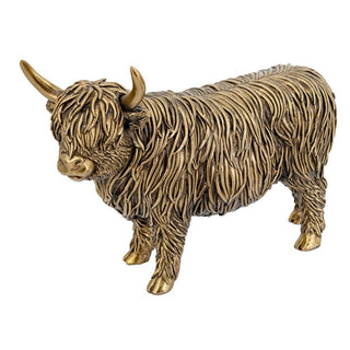 Highland Cow Statue