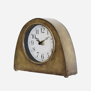 Mantle Clock | Antique Brass