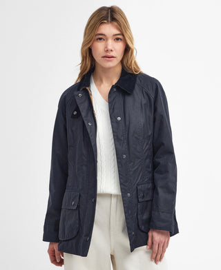 Barbour Beadnell Wax Jacket | Navy