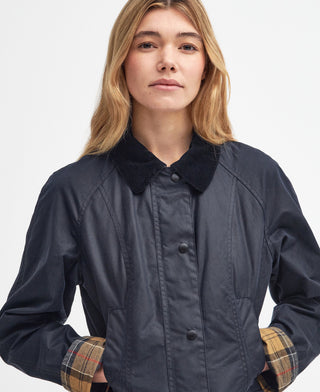 Barbour Beadnell Wax Jacket | Navy