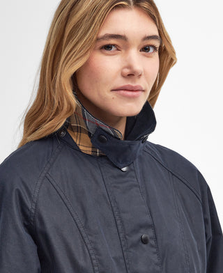 Barbour Beadnell Wax Jacket | Navy