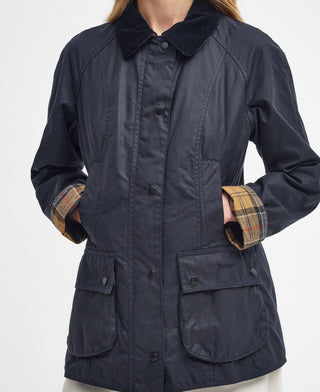 Barbour Beadnell Wax Jacket | Navy