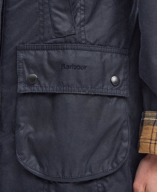 Barbour Beadnell Wax Jacket | Navy