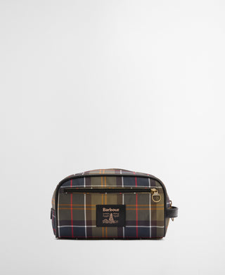 Barbour Tartan Washbag | Classic/ Beacon