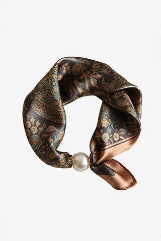 Pearl Fasten Necktie