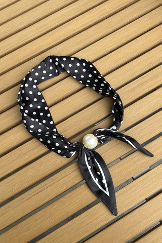 Pearl Fasten Necktie