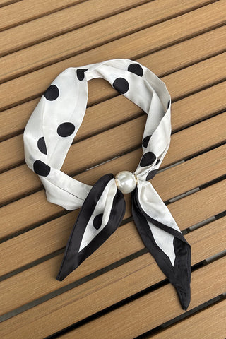 Pearl Fasten Necktie
