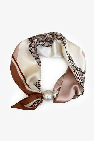 Pearl Fasten Necktie