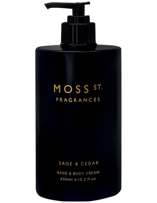 Hand & Body Cream | Sage & Cedar 450ml