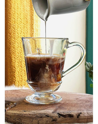 Glass Bee Mug