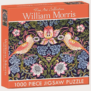 William Morris 1000pc Jigsaw | Strawberry Thief