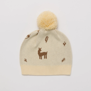 Pom Pom Beanie | Woodlands