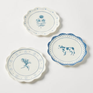 Maison Bleue Petite Plate