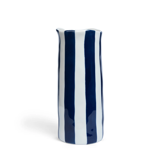 Medium Vase | Navy Stripe