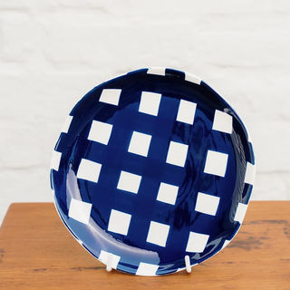 Side Plate | Navy Gingham