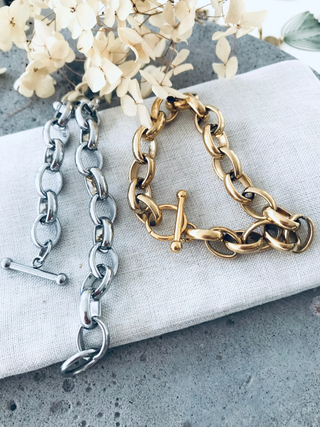 Large Link Fob Bracelet