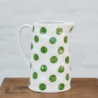 Medium Jug | Forest Green Spot