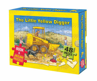 Little Yellow Digger Book & Jigsaw Set