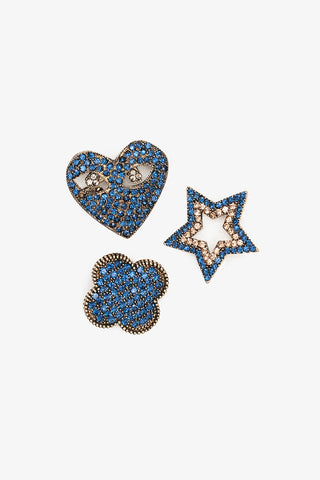 Lucky Trio Brooch