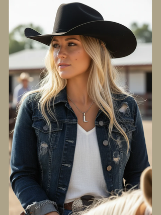 Bramble Boot Necklace