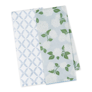 Hydrangea Garden Dish Towel | Set of 2