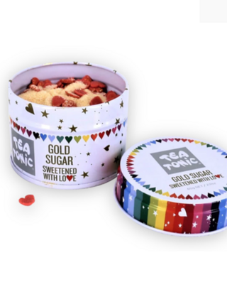 Tea Tonic | Gold Sugar with Hearts