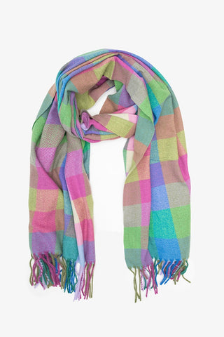 Confetti Check Scarf