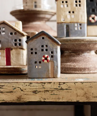 Saint Malo Tea Light House with Buoy | Small