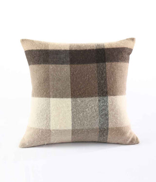 Lodge Lambswool Cushion | Mocha