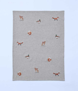 Woodland Wanderers Tea Towel
