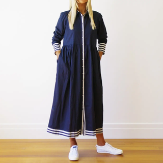 Matilda | Navy & White