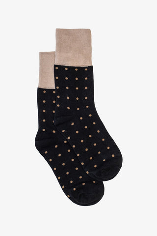 Spot Sock | Taupe