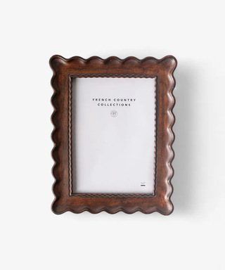Chestnut Wavy Photo Frame