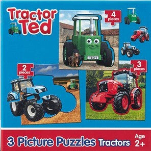 Tractor Ted | 3 Picture Puzzles Tractors