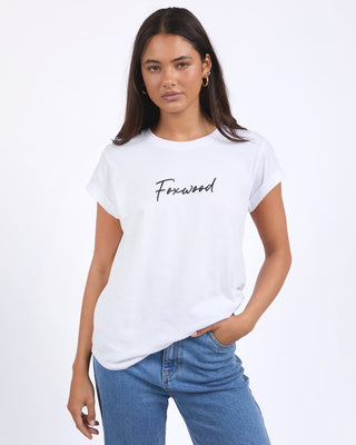 Signature Tee | White